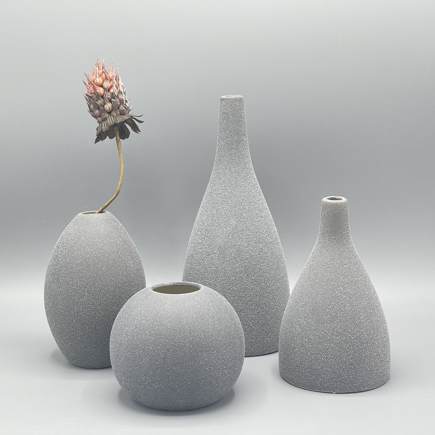 Sakura Soft Grey Mini Vase